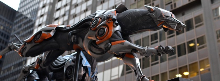 If dogs played in the NFL.