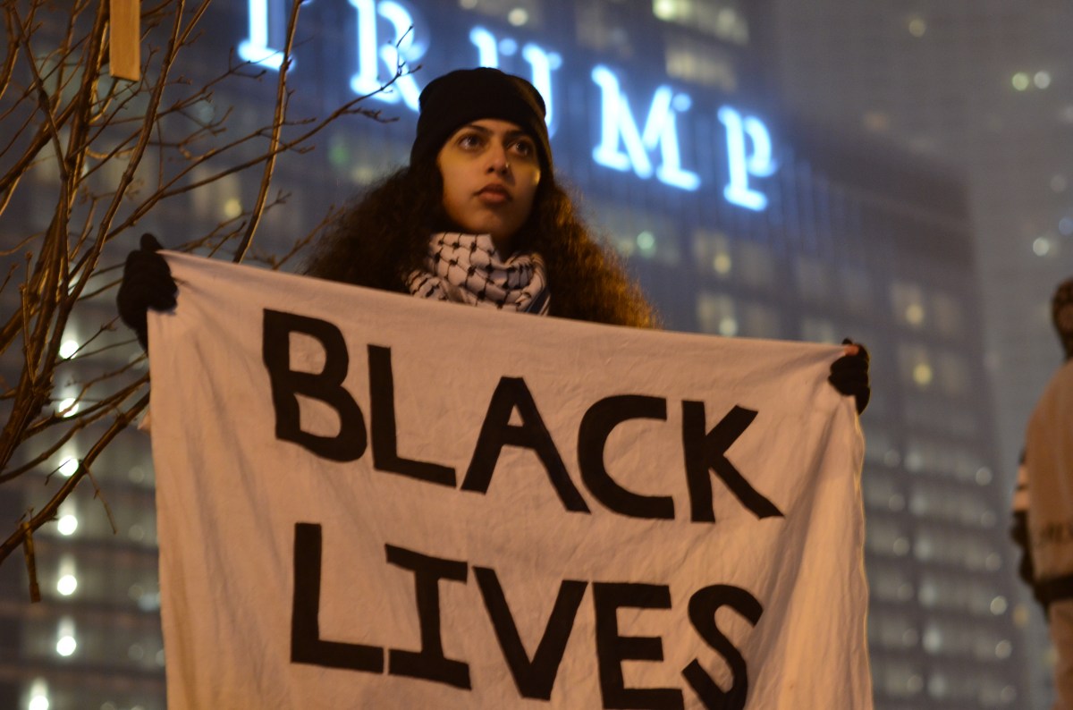Trump protest, Chicago, January 20,&nbsp;2017