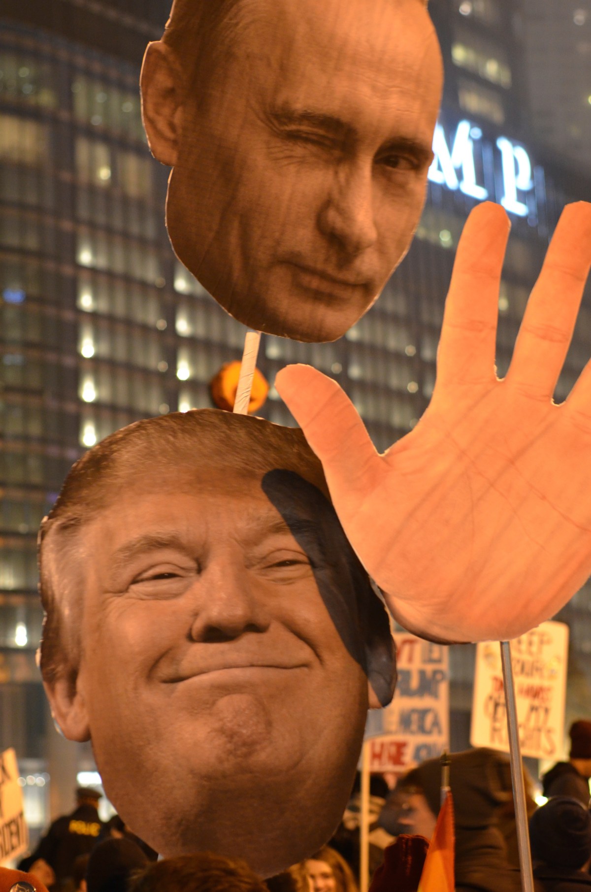 Trump protest, Chicago, January 20,&nbsp;2017